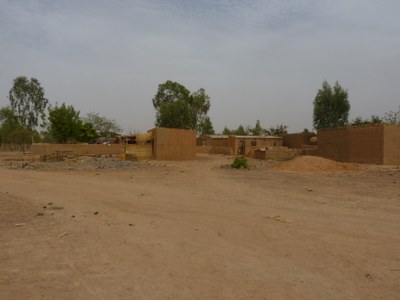 Häuser in der Nachbarschaft der PKA